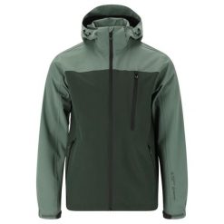 Kurtka wodoodporna Weather Report Delton. Zielone kurtki męskie Weather Report, m, bez wzorów, sportowe, bez kaptura. Za 382.50 zł.