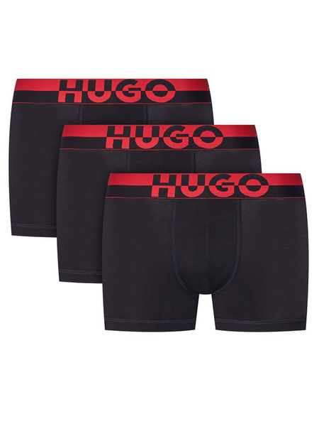 HUGO Komplet bokserek 50545667 Czarny. Czarne bokserki męskie Hugo, m, bez wzorów. Za 139.99 zł.