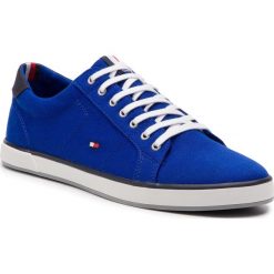 Tenisówki TOMMY HILFIGER - Iconic Long Lace Sneaker FM0FM01536 Mazarine Blue 440. Półbuty na co dzień męskie marki Tommy Hilfiger. Za 269.00 zł.