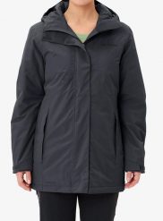 Kurtka ocieplana damska Vaude Rosemoor Padded Parka. Czarne parki damskie Vaude, na zimę, m, bez wzorów, bez kaptura. Za 709.49 zł.