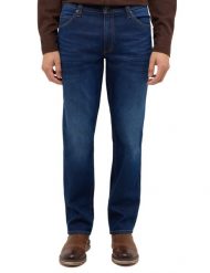Męskie Spodnie Jeansowe Mustang Style Tramper Straight Denim Blue 1017231 5000 803. Niebieskie spodnie materiałowe męskie Mustang, l, bez wzorów, z denimu. Za 219.99 zł.