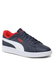 Puma Sneakersy Puma Smash 3.0 L Jr 39203104 Granatowy. Niebieskie buty sportowe dziewczęce Puma, bez wzorów, ze skóry, bez zapięcia. Za 139.99 zł.