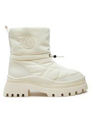 Aldo Botki Frostine 13838643 Biały. Białe botki damskie Aldo, z materiału, bez obcasa, na płaskiej podeszwie, bez zapięcia. Za 489.99 zł.