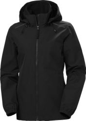Helly Hansen Women's jacket HELLY HANSEN Manchester 2.0 Shell Jacket, black XL. Czarne kurtki damskie Helly Hansen, s, bez wzorów, bez kaptura. Za 395.48 zł.