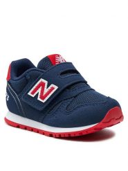 New Balance Sneakersy IZ373AI2 Granatowy. Niebieskie buty sportowe chłopięce New Balance, bez wzorów, ze skóry, bez zapięcia. Za 189.99 zł.
