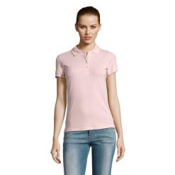 Damska Koszulka Polo Passion. Czerwone koszulki sportowe damskie SOL'S, s, bez wzorów, bez kołnierzyka, bez ramiączek. Za 57.99 zł.