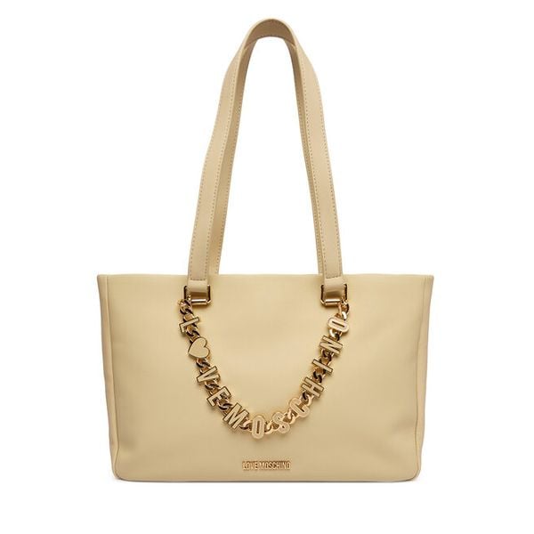 Torebka LOVE MOSCHINO. Brązowe torebki do ręki damskie Love Moschino, bez wzorów, bez dodatków. Za 827.99 zł.