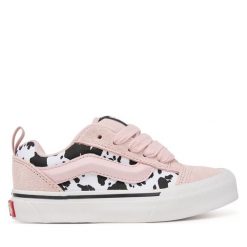 Tenisówki Vans. Czerwone trampki i tenisówki dziewczęce Vans, bez wzorów, bez zapięcia. Za 299.99 zł.