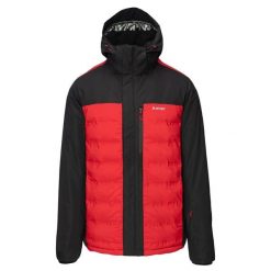 Kurtka Ocieplana Męska Helten. Czarne kurtki sportowe męskie Hi-tec, m, bez wzorów, z puchu, trekkingowe. Za 572.99 zł.