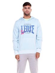 Męskie bluzy plażowe typu pull-on. Fioletowe bluzy męskie LEONE 1947 APPAREL, m, bez wzorów, bez kaptura. Za 168.36 zł.
