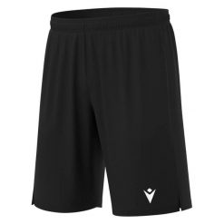 Szorty Macron Aster. Czarne krótkie spodenki sportowe męskie Macron, l, bez wzorów. Za 217.00 zł.