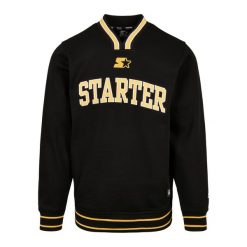 Bluza Urban Classics starter team logo retro crew. Brązowe bluzy męskie Urban Classics, m, bez wzorów, z dresówki, bez kaptura. Za 301.95 zł.