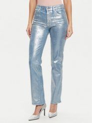 Guess Jeansy W5RA0J D5JS1 Niebieski Regular Fit. Niebieskie jeansy damskie Guess. Za 409.99 zł.