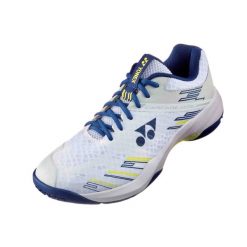Buty do badmintona Yonex PC Cascade Accel. Białe buty sportowe męskie YONEX, z gumy, bez zapięcia. Za 504.45 zł.