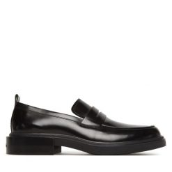 Lordsy Calvin Klein. Czarne mokasyny męskie Calvin Klein. Za 569.99 zł.