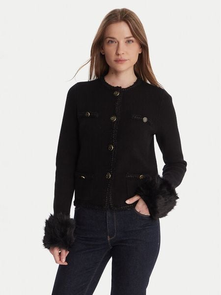 TWINSET Marynarka 252TT3040 Czarny Regular Fit. Czarne żakiety damskie Twinset, xxl, bez wzorów, z syntetyku. Za 1,519.00 zł.