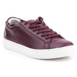 Buty lifestylowe Lacoste L.12.12 317 1 Caw W 7-34CAW0016FD8 fioletowe. Fioletowe trampki i tenisówki damskie bez wzorów, z materiału, bez zapięcia. Za 667.75 zł.