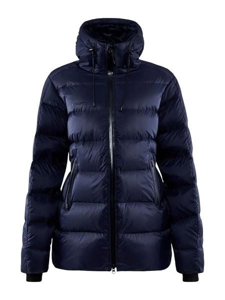Craft ADV Explore Down Jacket W – Ciepła kurtka puchowa. Brązowe kurtki damskie Craft, s, bez wzorów, z materiału, bez kaptura. Za 1,217.60 zł.