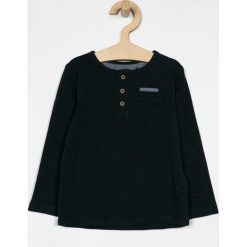 Name it - Longsleeve dziecięcy 92-128 cm. Niebieskie t-shirty dla chłopców Name it, bez wzorów, z bawełny, bez ramiączek. W wyprzedaży za 39.90 zł.