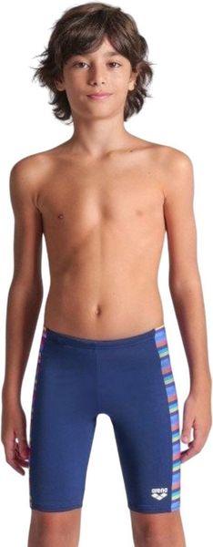 Spodenki Treningowe Arena Racing Stripe Swim Jammer junior. Czerwone kąpielówki dla chłopców Arena, bez wzorów, z materiału, klasyczne. Za 149.99 zł.
