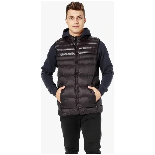 Lotto Bezrękawnik Quasar , czarny, rozmiar L. Czarne t-shirty męskie Lotto, na jesień, l, bez wzorów, z materiału, bez kołnierzyka. W wyprzedaży za 79.99 zł.
