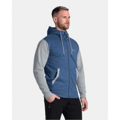Męska bluza z kapturem Kilpi SEARA-M. Niebieskie bluzy męskie Kilpi, m, bez wzorów, z kapturem. Za 189.67 zł.