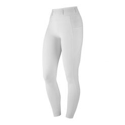Damskie legginsy jeździeckie EQPRO Perfection EP. Białe legginsy damskie Horka, bez wzorów, z materiału. Za 339.50 zł.