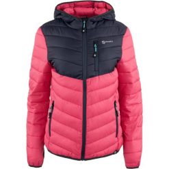 Damska kurtka zimowa Mckees Birch Blue-fuksja Pink. Brązowe kurtki sportowe damskie MCKEEVER, na zimę, bez wzorów, z puchu, bez kaptura, trekkingowe. Za 546.99 zł.