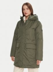 Tommy Hilfiger Parka WW0WW46533 Zielony Relaxed Fit. Zielone kurtki damskie Tommy Hilfiger, xs, bez wzorów, z syntetyku, bez kaptura. Za 1,049.00 zł.