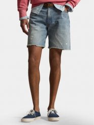 Polo Ralph Lauren Szorty jeansowe 710P08162001 Niebieski Regular Fit. Niebieskie szorty męskie Polo Ralph Lauren, m, bez wzorów, z bawełny. Za 728.99 zł.