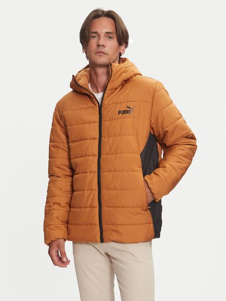 Puma Kurtka zimowa Essentials 848938 Beżowy Regular Fit. Brązowe kurtki męskie Puma, na zimę, m, bez wzorów, z syntetyku, bez kaptura. Za 279.99 zł.