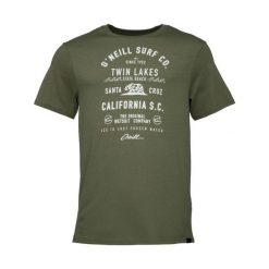 T-shirt męski O'Neill Muir T-shirt z krótkim rękawem. Szare t-shirty męskie O'Neill, m, bez wzorów, bez kołnierzyka. Za 122.00 zł.