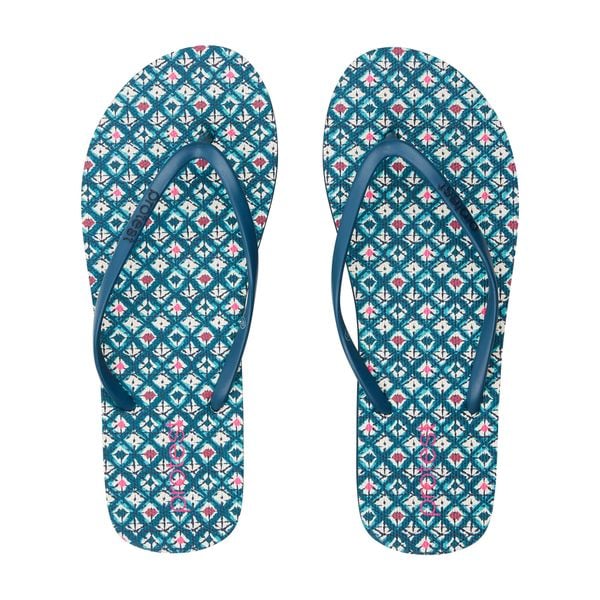 Japonki plażowe damskie Protest Prtflorine. Niebieskie obuwie sportowe damskie Protest, bez wzorów. Za 82.99 zł.