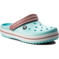 Klapki CROCS - Crocband 11016 Ice Blue/White. Niebieskie klapki damskie Crocs, z tworzywa sztucznego. W wyprzedaży za 159.00 zł.