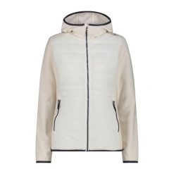 Hybrudowa techniczna polarowa bluza z kapturem damska CMP. Brązowe bluzy damskie CMP, uniwersalny, bez wzorów, z materiału, z kapturem. Za 303.00 zł.