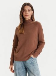 ViCOLO Sweter 77050F Brązowy Regular Fit. Brązowe swetry damskie ViCOLO, s, bez wzorów, z kaszmiru, bez kołnierzyka, bez ramiączek, bez kaptura. Za 939.99 zł.