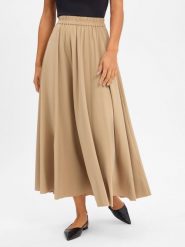 Drykorn plisowana spódnica - Querime Kobiety brązowy, XS. Brązowe spódnice damskie DRYKORN, xs, bez wzorów, z syntetyku, dla wysokich, rozkloszowane. Za 479.95 zł.