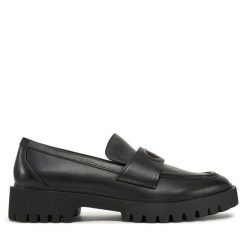 Loafersy Liu Jo. Czarne mokasyny damskie Liu Jo. Za 429.99 zł.