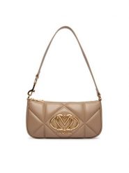 LOVE MOSCHINO Torebka JC4111PP0PLC0105 Beżowy. Brązowe torebki do ręki damskie Love Moschino, bez wzorów, bez dodatków. Za 839.99 zł.