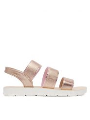 Nelli Blu Sandały CSS20370-17 Różowy. Czerwone sandały dziewczęce Nelli Blu, z materiału, bez zapięcia. Za 49.99 zł.