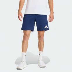Szorty Entrada26. Białe krótkie spodenki sportowe męskie Adidas, m, z aplikacjami, z bawełny, do piłki nożnej. Za 149.00 zł.