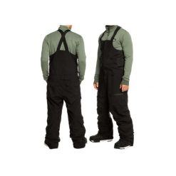 Męskie Spodnie Quiksilver Technical Snow Bib Pants. Czarne spodnie snowboardowe męskie Quiksilver, na zimę, l, bez wzorów, z poliesteru, narciarskie. W wyprzedaży za 469.00 zł.