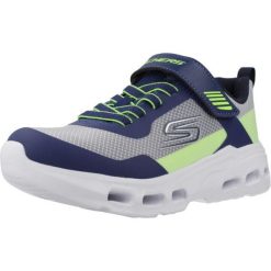 Buty SKECHERS GLIDE STEP DRIFT Niebieski. Niebieskie trekkingi męskie Skechers, na fitness i siłownię. Za 193.99 zł.