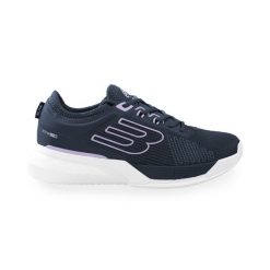 Damskie buty do padla Bullpadel. Niebieskie obuwie sportowe damskie bullpadel, bez wzorów, z materiału. Za 812.99 zł.