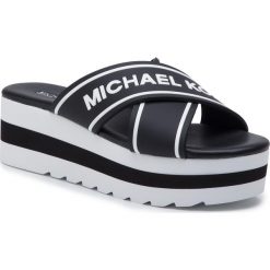 Klapki MICHAEL MICHAEL KORS - 40S9DEFA2Q Blk/Opticwht. Klapki damskie marki MICHAEL Michael Kors. Za 529.00 zł.