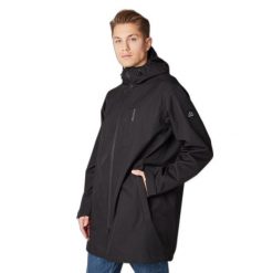 Kurtka wodoodporna Protest Prthoreau. Czarne kurtki męskie Protest, m, bez wzorów, bez kaptura. W wyprzedaży za 608.50 zł.