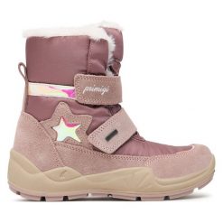 Śniegowce Primigi. Czerwone śniegowce dziewczęce Primigi, z gore-texu, bez zapięcia. Za 419.99 zł.