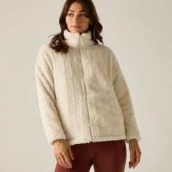 Damska bluza polarowa Ayana z zamkiem błyskawicznym. Zielone bluzy damskie Regatta, na zimę, bez wzorów, z materiału, bez kaptura. Za 229.99 zł.