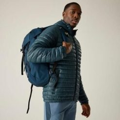 Męska pikowana kurtka Hurden. Niebieskie kurtki męskie Regatta, m, bez wzorów, z poliamidu, trekkingowe. Za 249.99 zł.