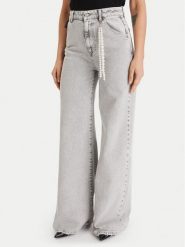 ViCOLO Jeansy DF5127 Szary Wide Fit. Szare jeansy damskie ViCOLO. Za 639.99 zł.